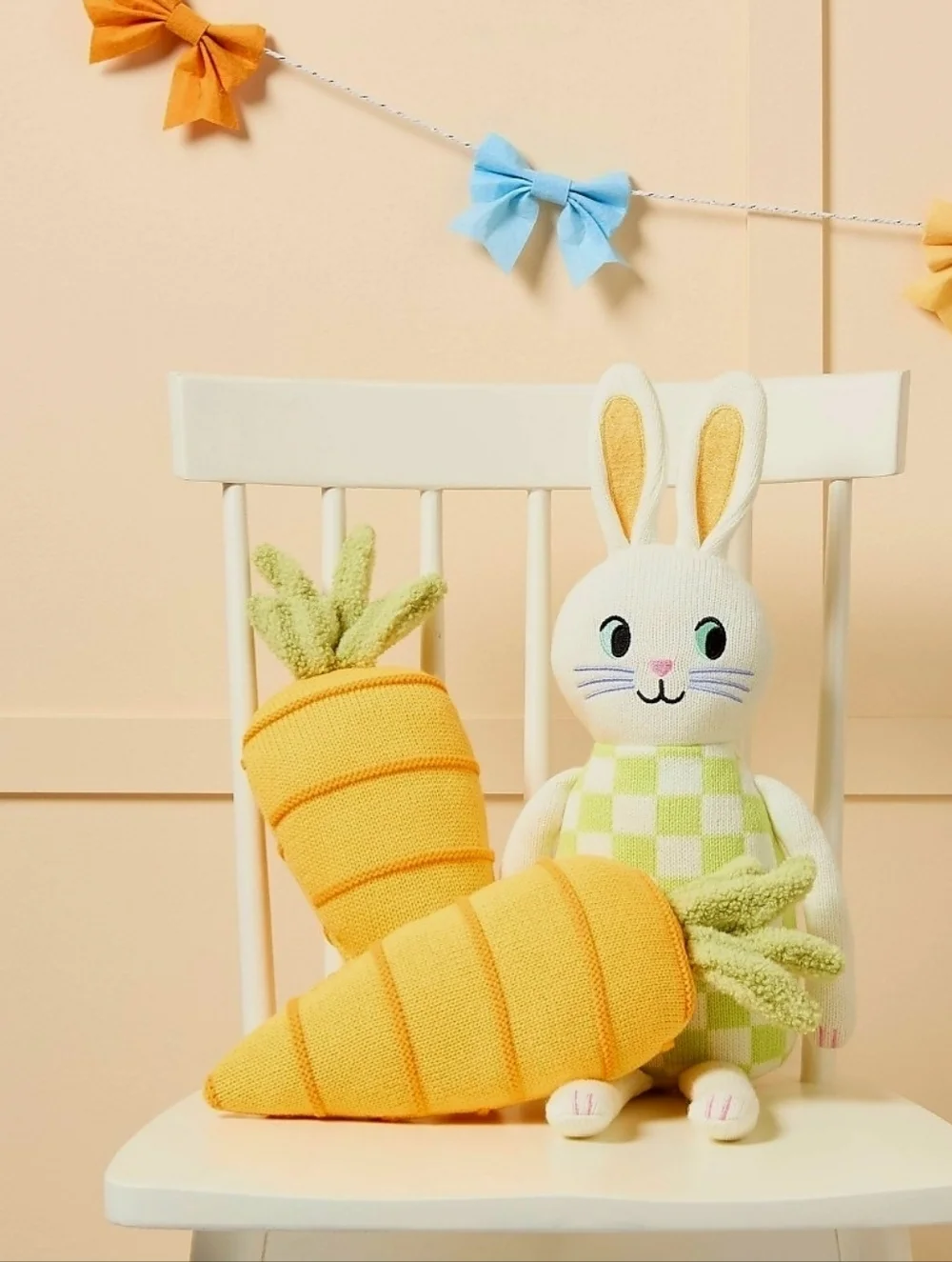 Easter 2026 Target Spritz 2pk Carrot Shaped Throw Pillow 11